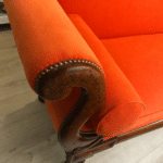 banquette biedermeier coussin cylindrique
