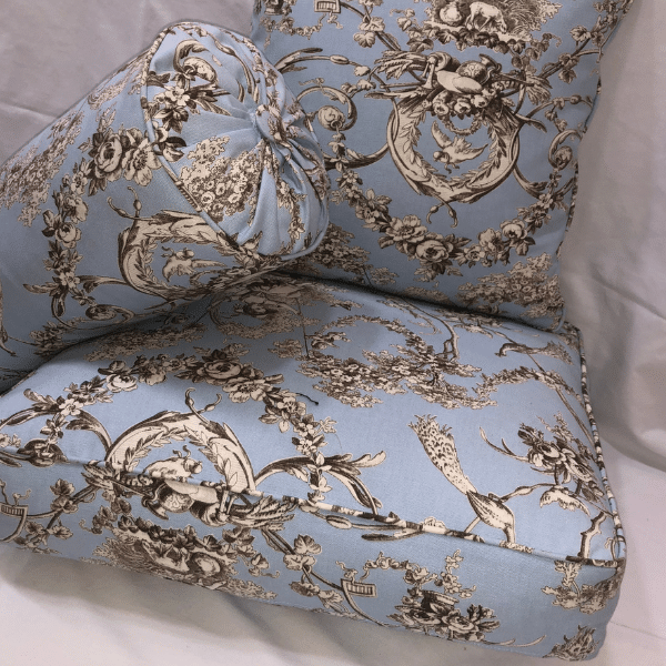 coussin traversin plissé soleil