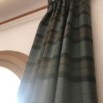 rideau ecossais sur mesure